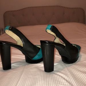 Retro “70’s”  platform heels